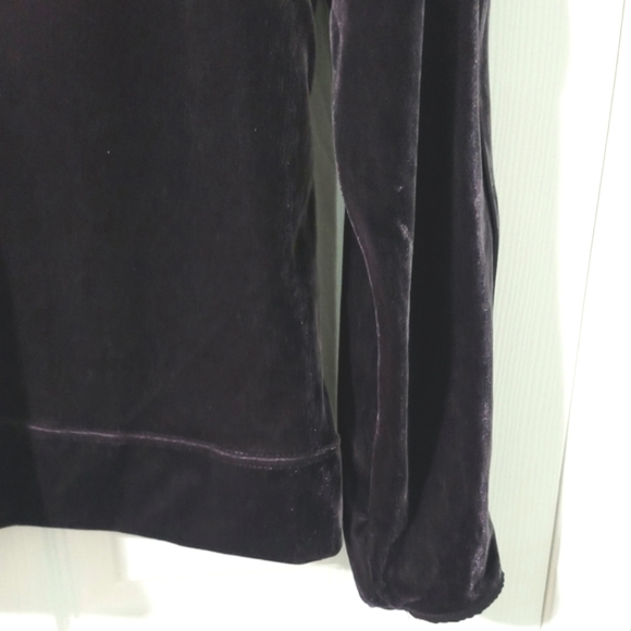 Plus Size 01 Optionelle Women's Satin Full-Zip Hoodie Sweater - Picture 10 of 13